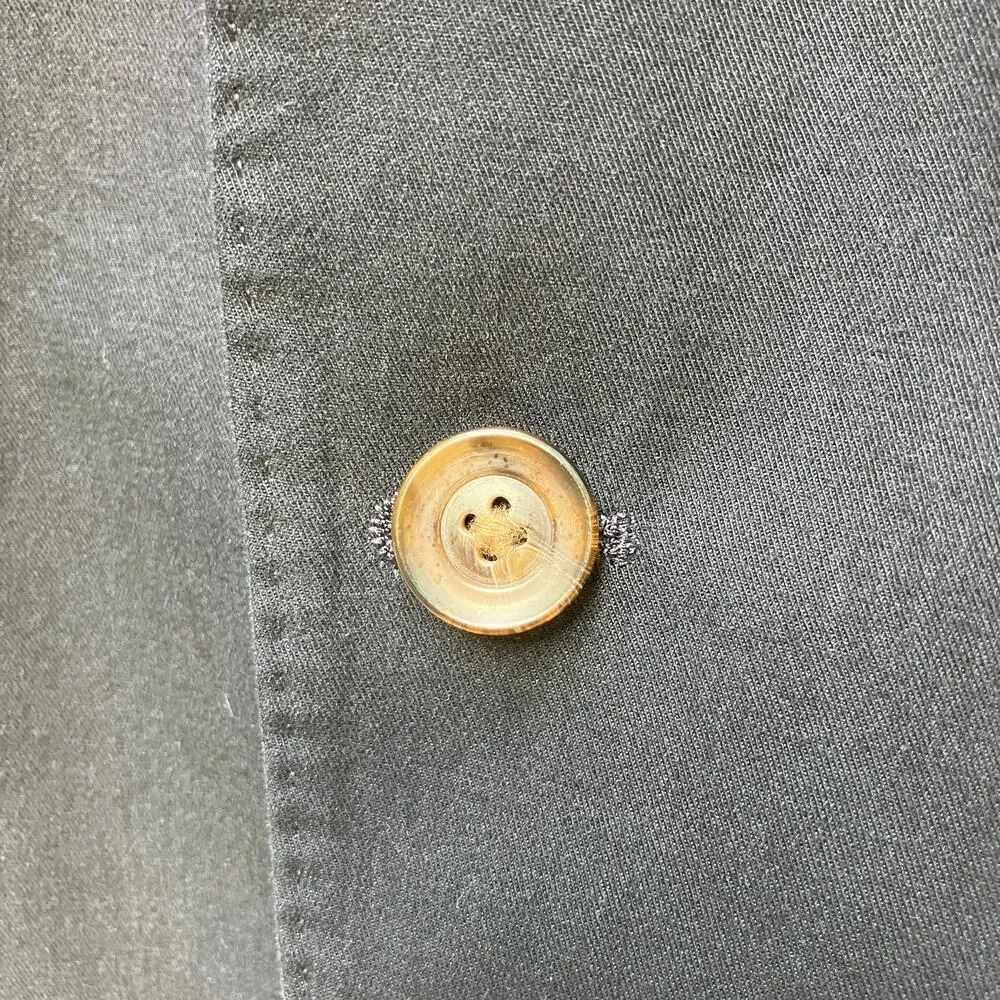 Kroon Sting Wash Blazer Jacket Sport Coat 42R Black 2 Button Single Breasted - Picture 16 of 16